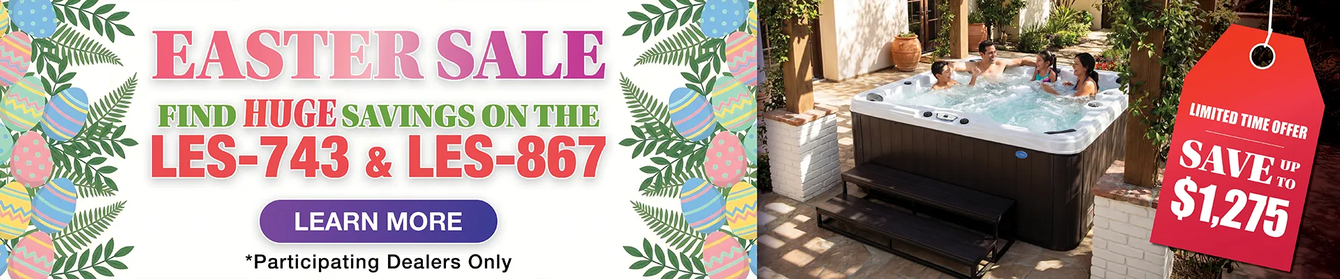 Calspas hot tub being used in a family setting - Inwood